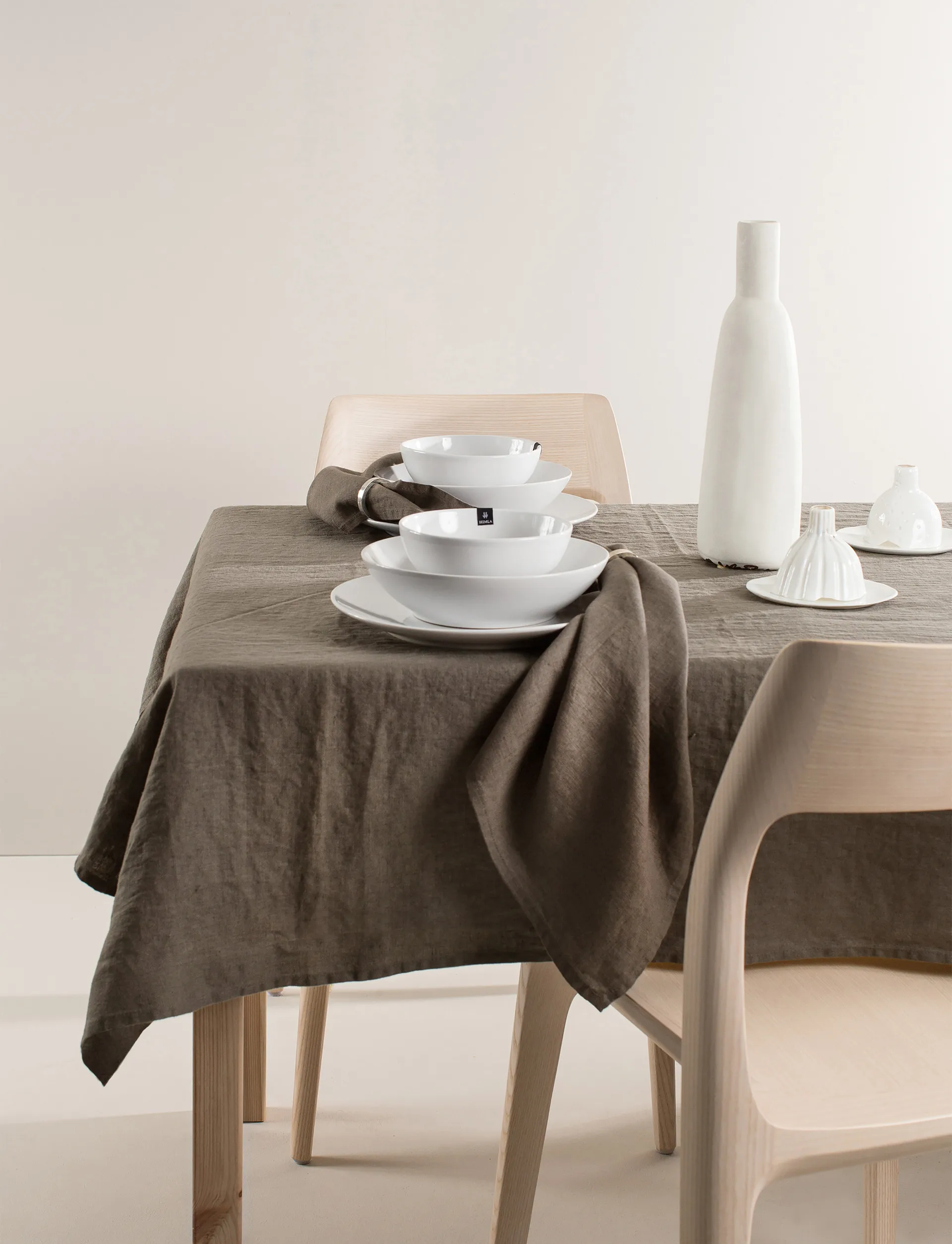 Tovaglia Sunshine, Caffè, 140x330 cm Himla