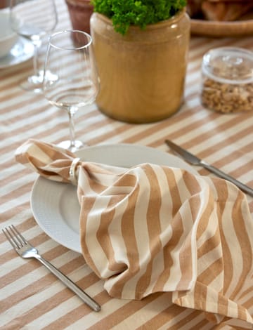 Tovagliolo di stoffa Bretagne 50x50 cm confezione da 4 - Grano - Himla