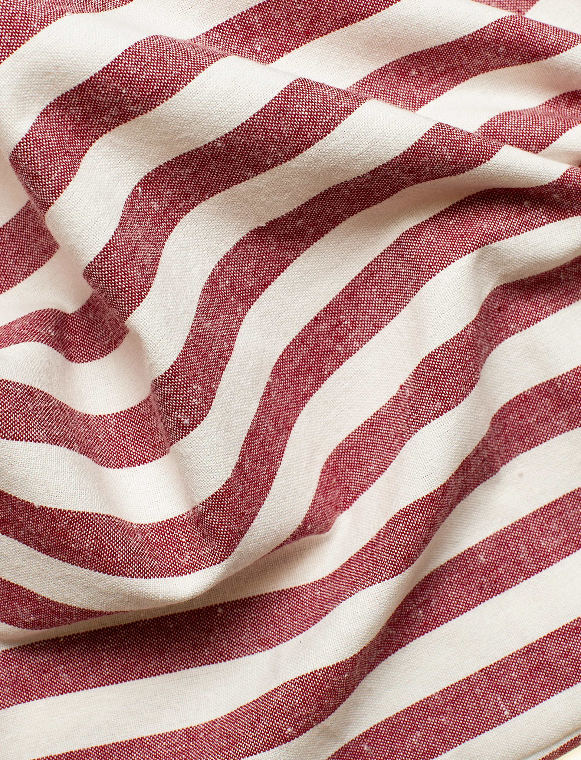 Tovagliolo di stoffa Bretagne 50x50 cm confezione da 4, Rosso intenso Himla