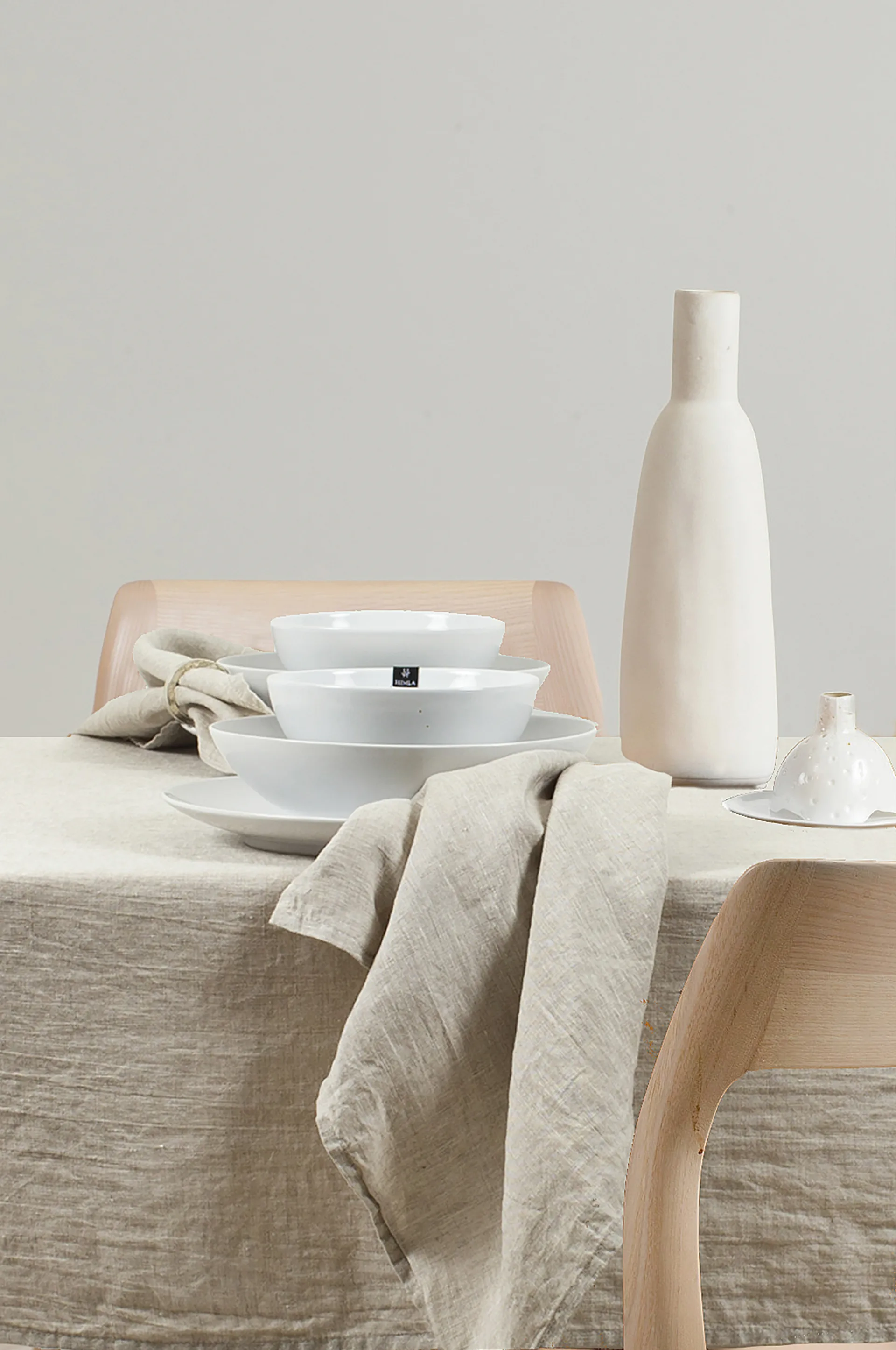 Tovagliolo Sunshine confezione da 4, Oatmeal (naturale) Himla