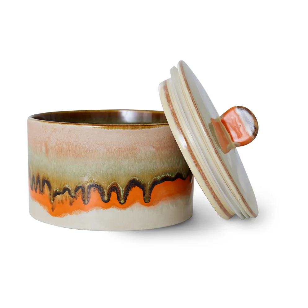 Barattolo per biscotti 70's cookie jar Ø17 cm, Burst HKliving