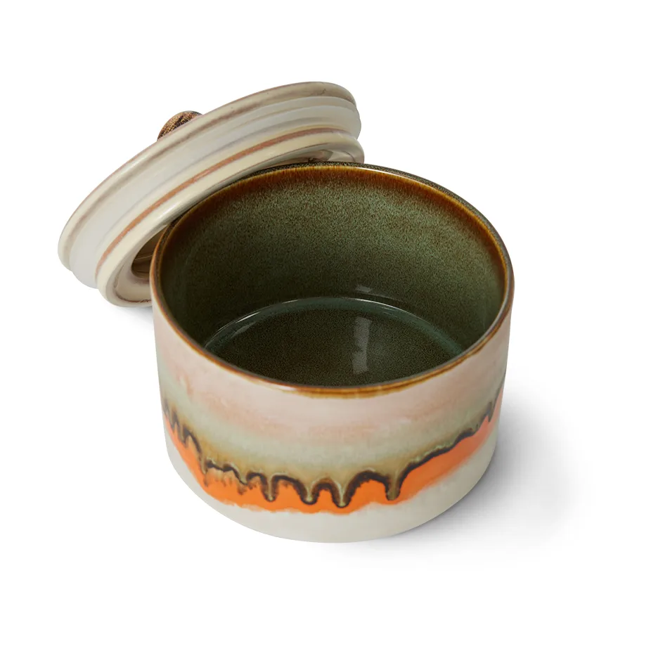 Barattolo per biscotti 70's cookie jar Ø17 cm, Burst HKliving