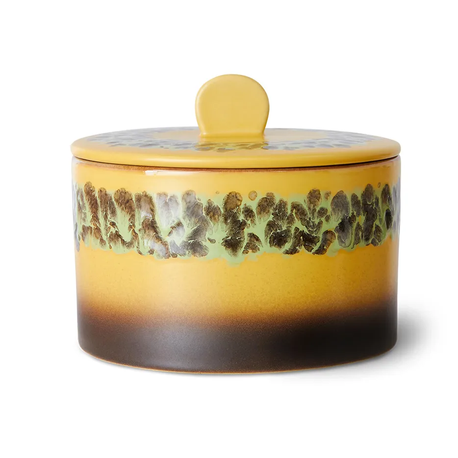 Barattolo per biscotti 70's cookie jar Ø17 cm, Kelp HKliving