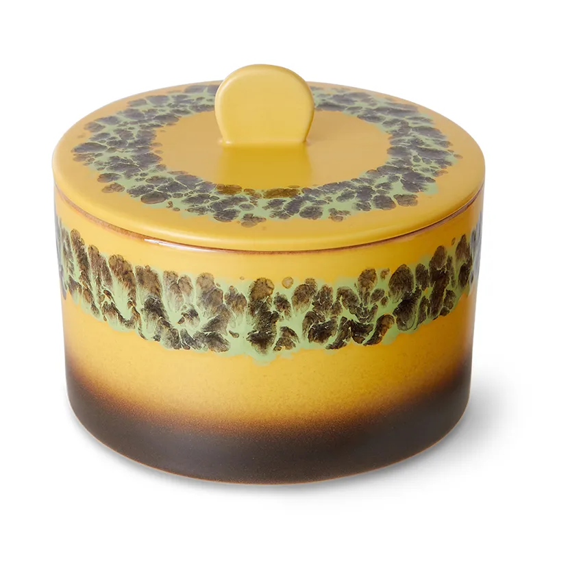 Barattolo per biscotti 70's cookie jar Ø17 cm, Kelp HKliving