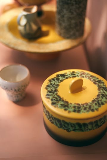 Barattolo per biscotti 70's cookie jar Ø17 cm - Kelp - HKliving