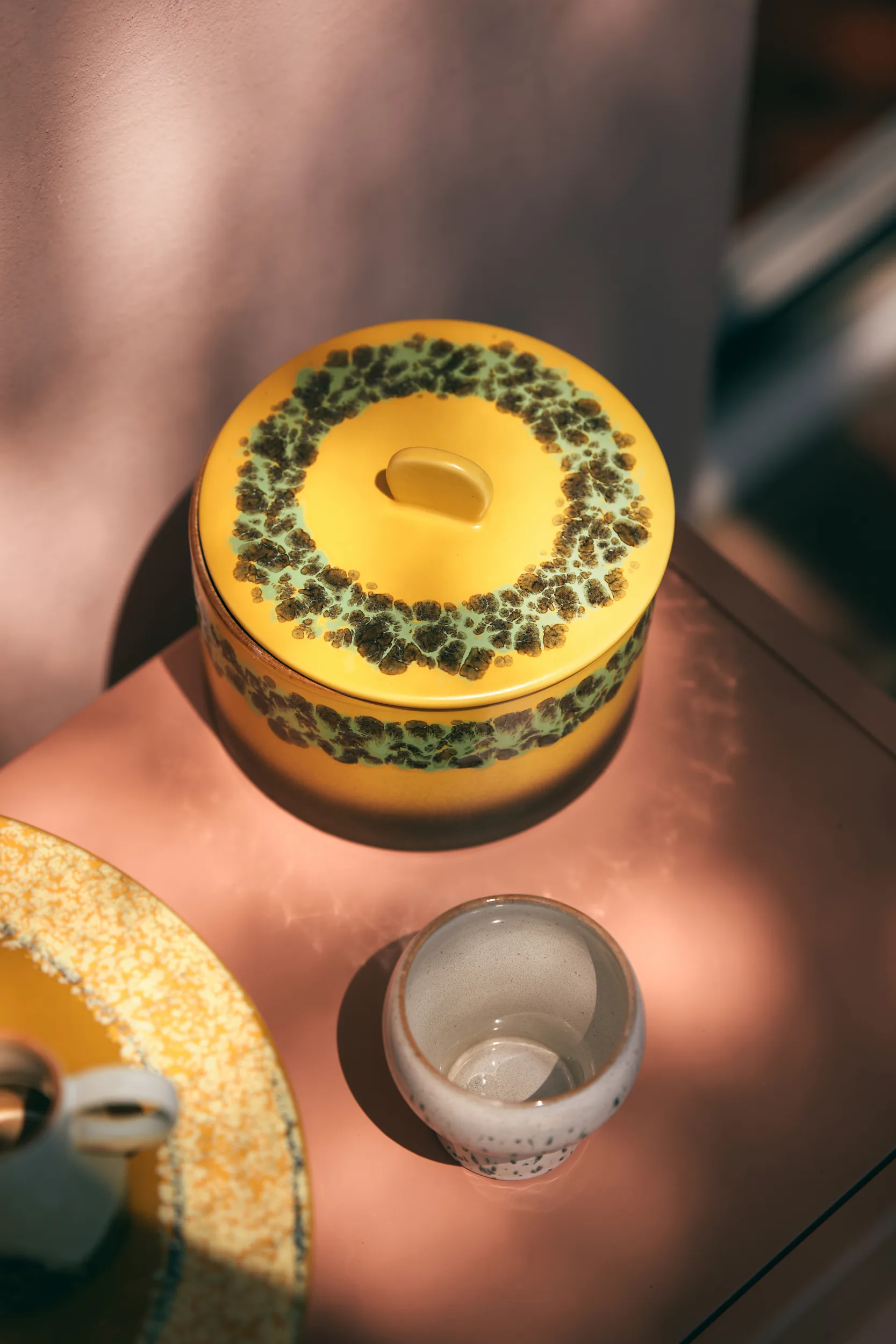 Barattolo per biscotti 70's cookie jar Ø17 cm, Kelp HKliving