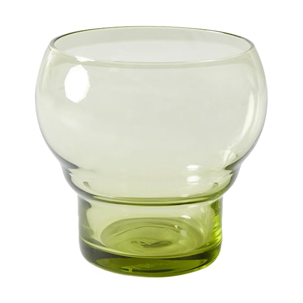 Bicchiere Bulb anni '70 da 27 cl confezione da 4, Verde menta HKliving