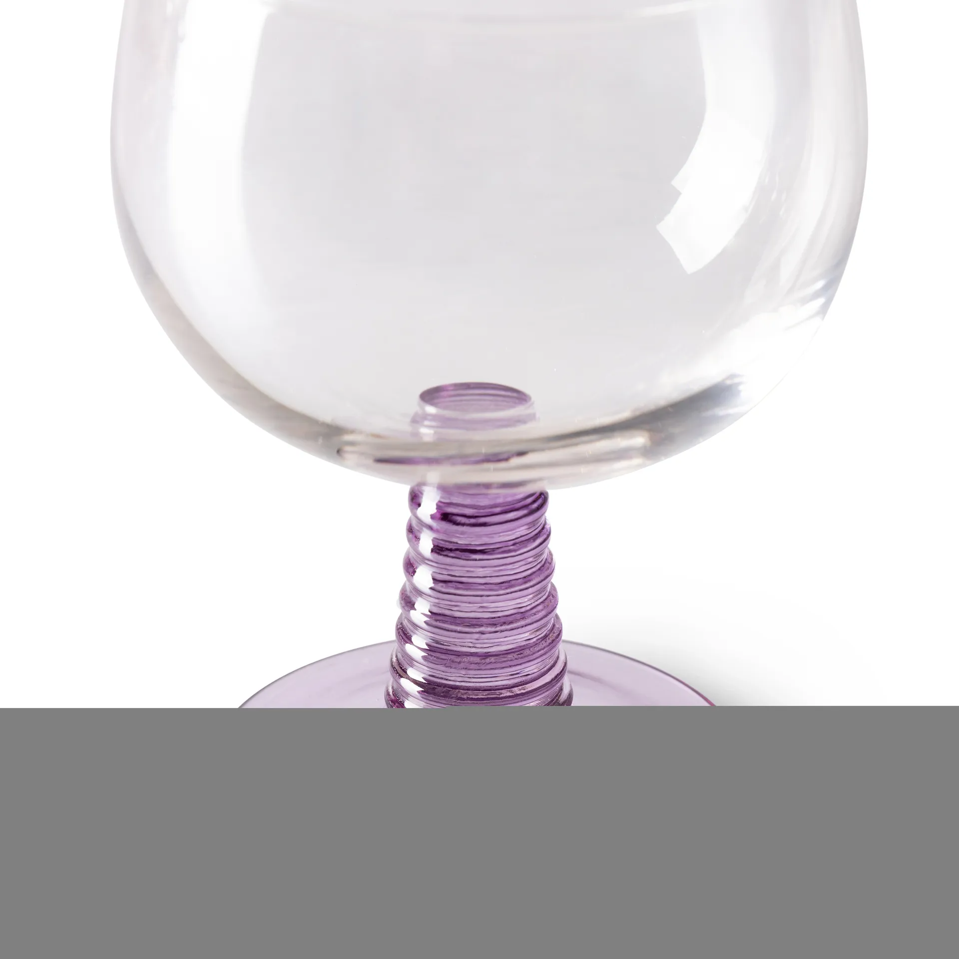 Calice da vino Swirl - basso, Viola HKliving