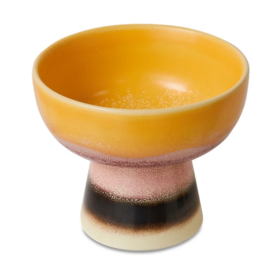Ciotola da tapas su piede 70's S Ø11x9,5 cm, Sunshade HKliving