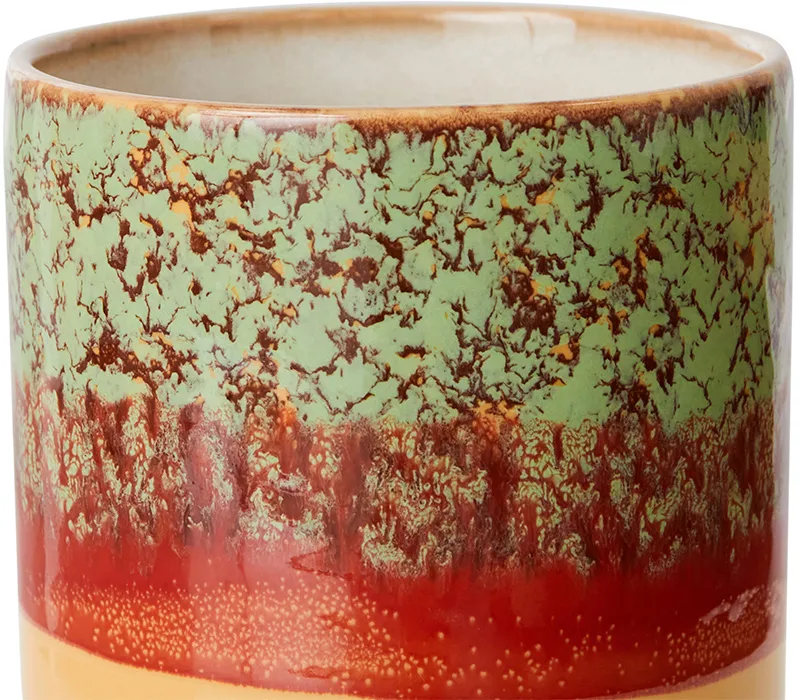 Contenitore 70's ceramics Ø11x22,5 cm, Cove HKliving