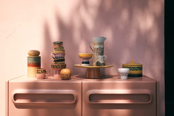Contenitore 70's ceramics Ø11x22,5 cm, Cove HKliving