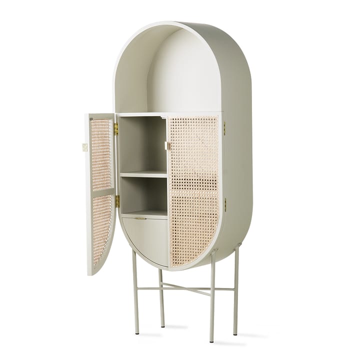 Credenza ovale retrò HKliving, grigio verde HKliving