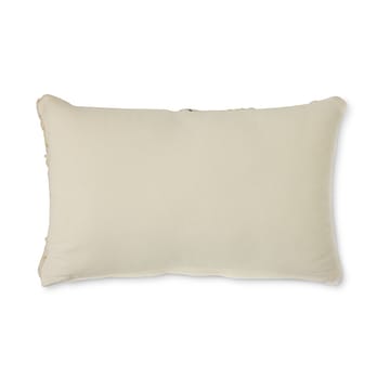 Cuscino a righe in lana naturale 30x50 cm - Bianco - HKliving