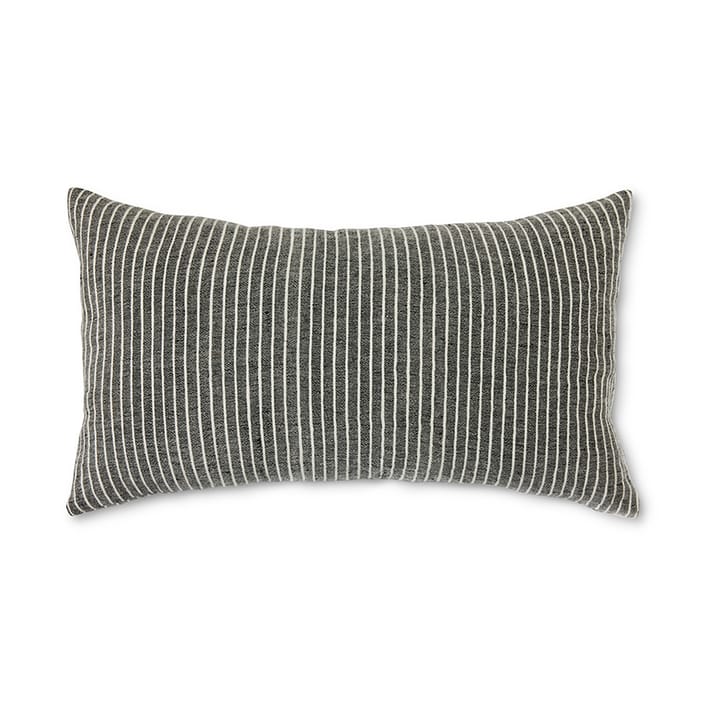 Cuscino monocromatico a righe 40x70 cm - Grigio - HKliving