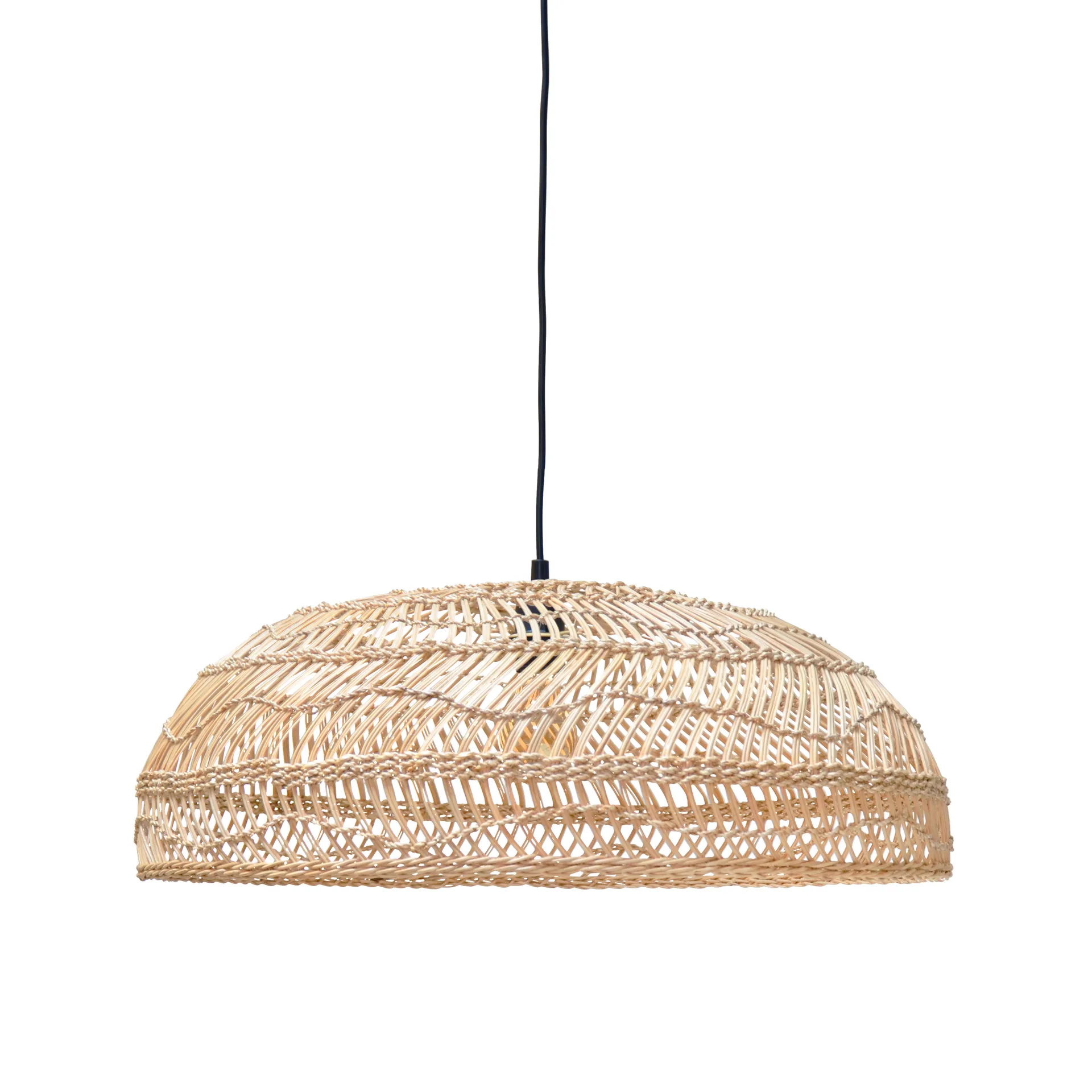 Lampada intrecciata HKliving, naturale HKliving