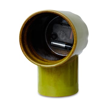 Orologio in ceramica retrò 18 cm - Oliva - HKliving