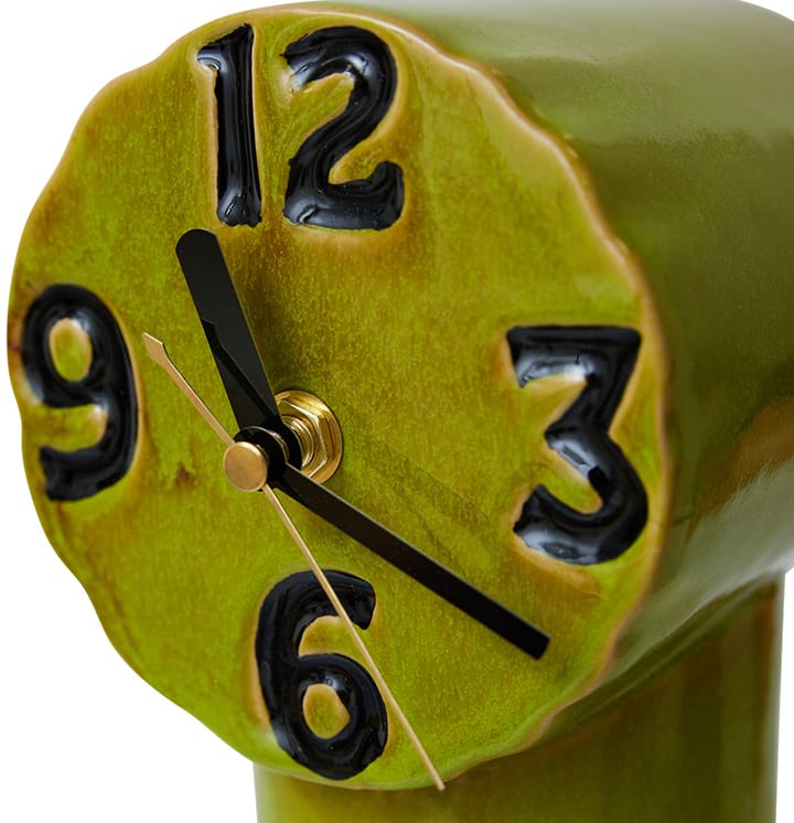 Orologio in ceramica retrò 18 cm, Oliva HKliving
