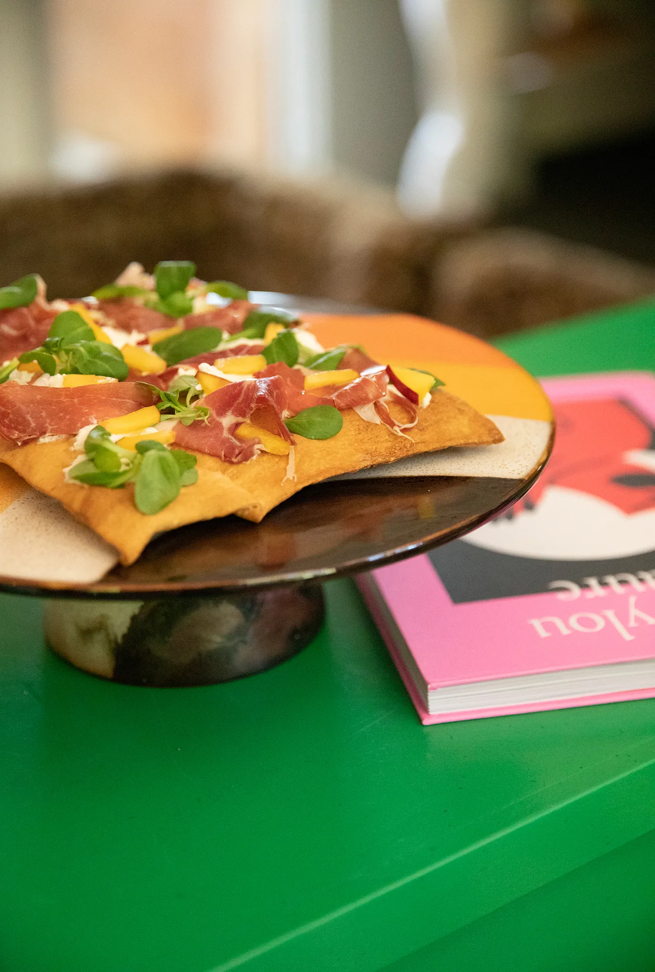 Piatto da torta plateau 70's, Retro wave HKliving