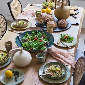 Piatto fondo Gradient Ø 21,5 cm 2 pezzi - verde - HKliving