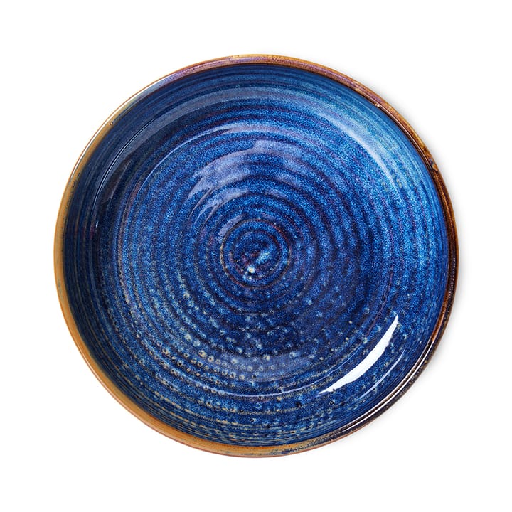 Piatto fondo Home Chef Ø 19,3 cm - Rustic blue - HKliving