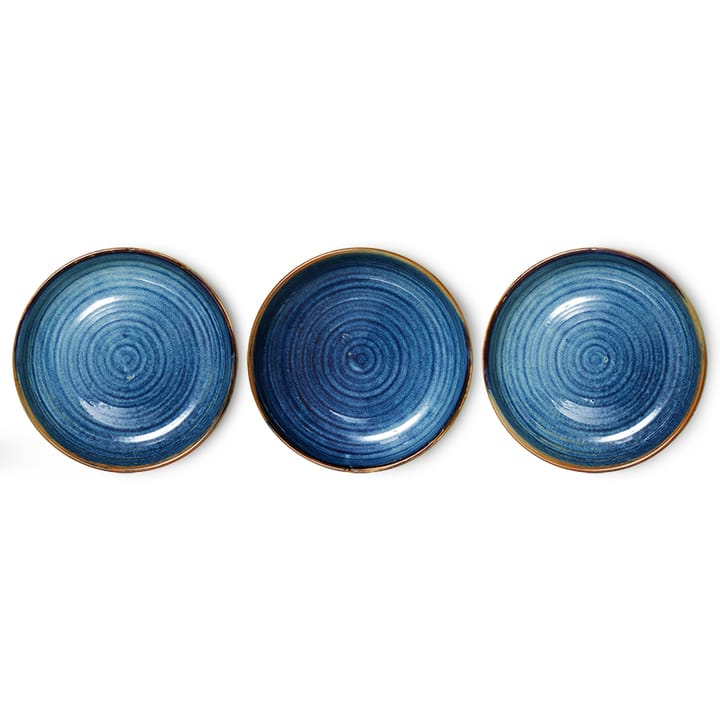 Piatto fondo Home Chef Ø 19,3 cm - Rustic blue - HKliving