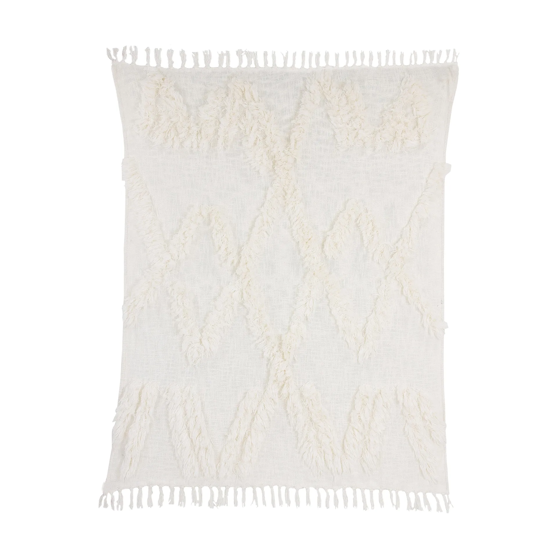 Plaid HKliving con nappe, bianco HKliving