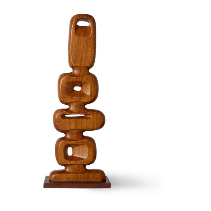 Scultura in legno intagliata a mano 71 cm - Marrone - HKliving
