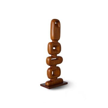 Scultura in legno intagliata a mano 71 cm - Marrone - HKliving