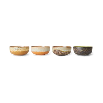Set di 4 ciotole per tapas 70's - Deriva - HKliving