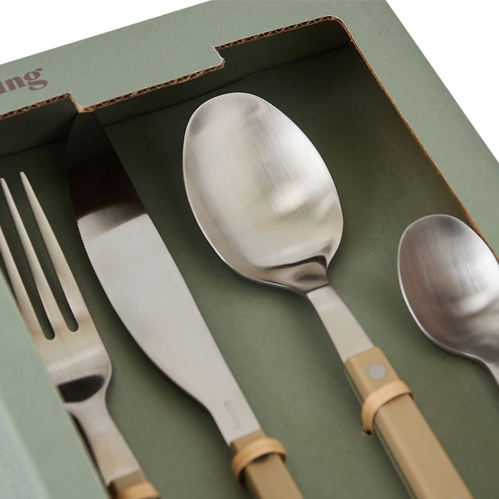 Set di posate anni '70, 16 pezzi, Oliva HKliving
