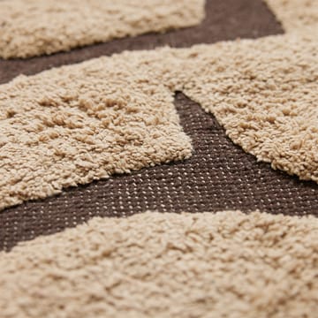 Tappeto da bagno Interplay 70x120 cm - Brown - HKliving