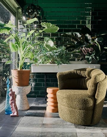 Tavolino Terrazzo Ø35 cm - Terrazzo multicolore - HKliving