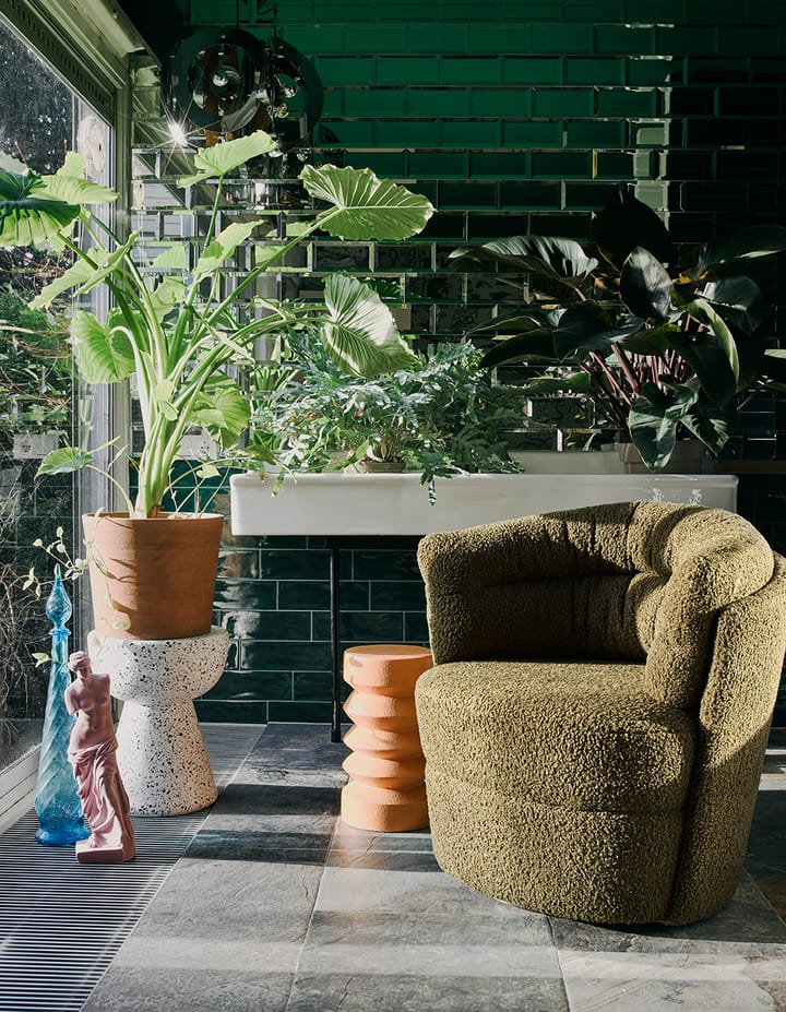 Tavolino Terrazzo Ø35 cm, Terrazzo multicolore HKliving