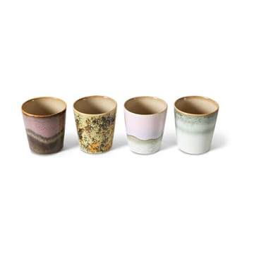 Tazza 70's confezione da 4 - Serendipity - HKliving