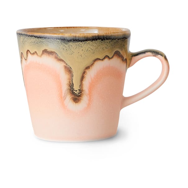 Tazza da caffè americano anni 70' da 27 cl - Blossom - HKliving