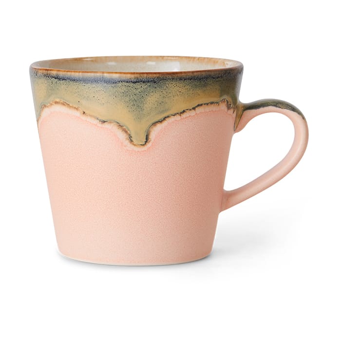 Tazza da cappuccino anni '70 da 33 cl - Blossom - HKliving