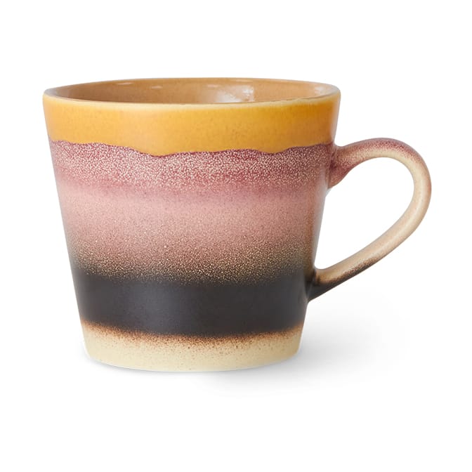 Tazza da cappuccino anni '70 da 33 cl - Sunset - HKliving