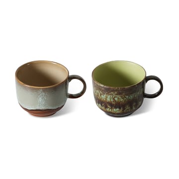 Tazza da tè 70's 42,5 cl confezione da 2 - Odyssey - HKliving