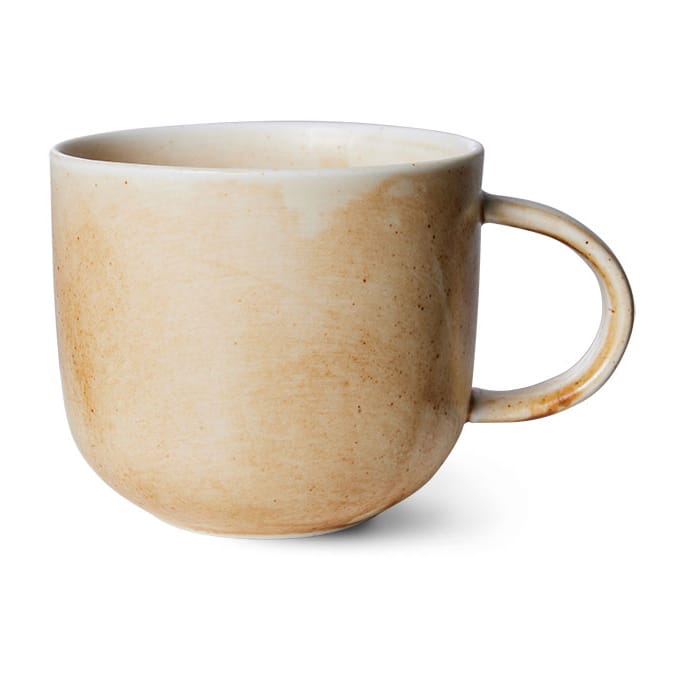 Tazza Home Chef con manico 32 cl - Rustic cream, marrone - HKliving