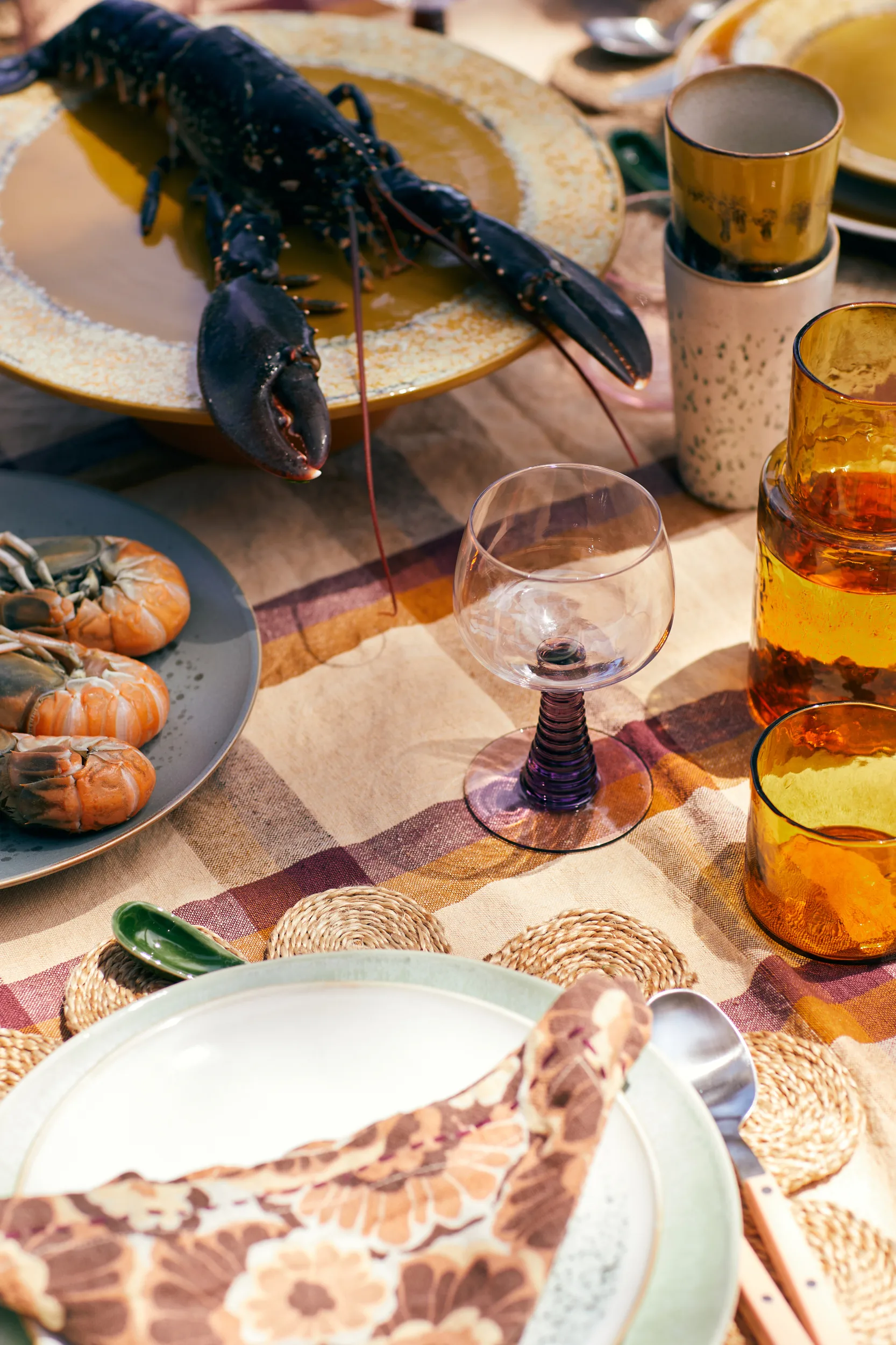 Tazza per il latte 70's da 28 cl in confezione da 2, Salamoia HKliving