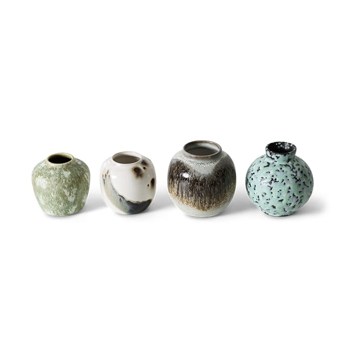 Vasi piccoli 70's confezione da 4, Canyon HKliving
