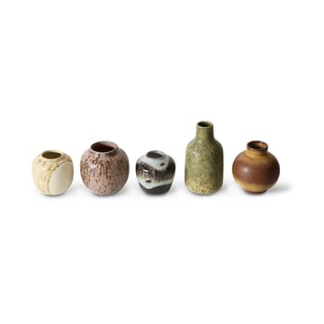 Vasi piccoli 70's confezione da 5 - Inseguitore - HKliving