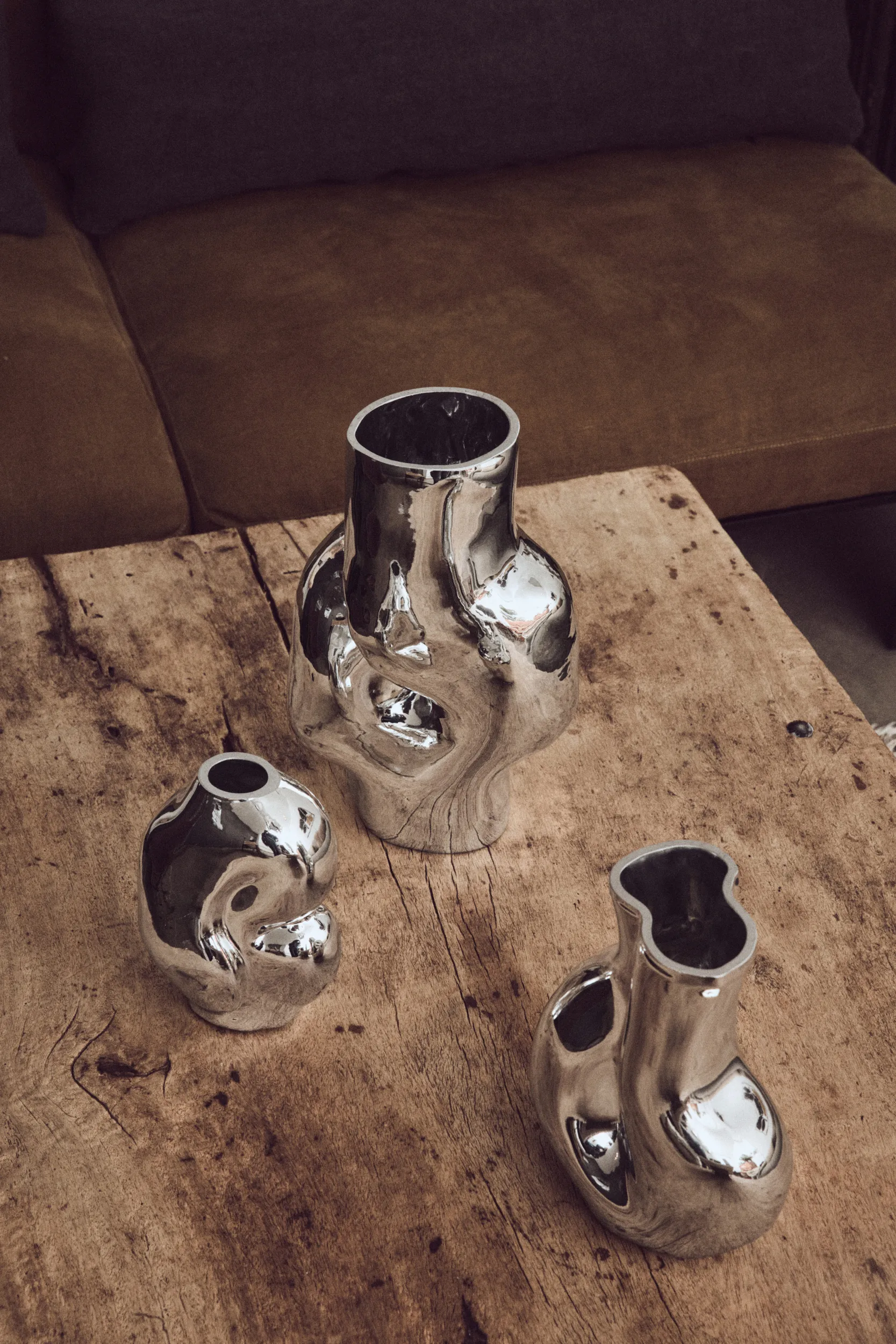 Vaso alto Gleam , Chrome HKliving