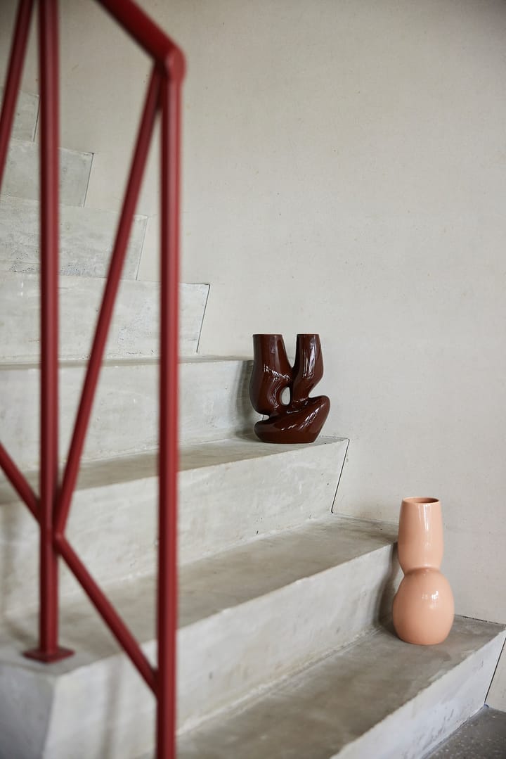 Vaso Ceramic Organic grande 25 cm, Espresso HKliving