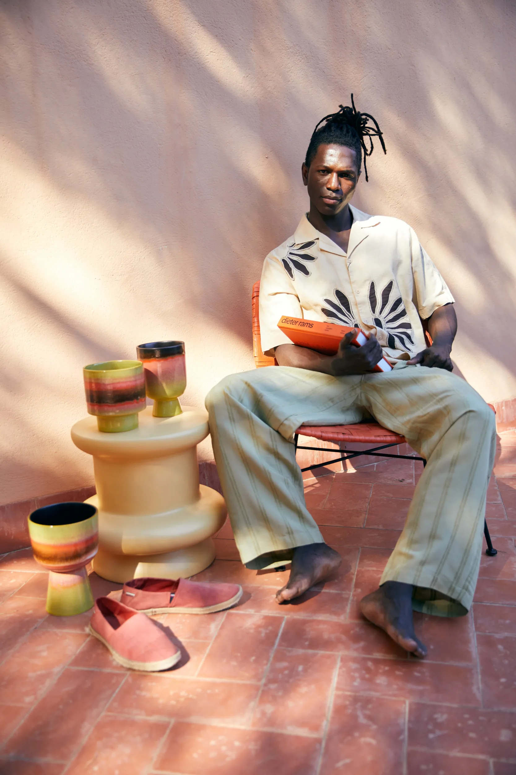 Vaso da fiori retrò Ø13 cm, Fico HKliving