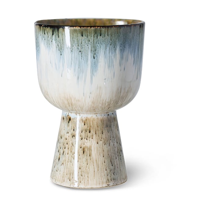 Vaso da fiori retrò Ø16,5 cm - Glacier - HKliving