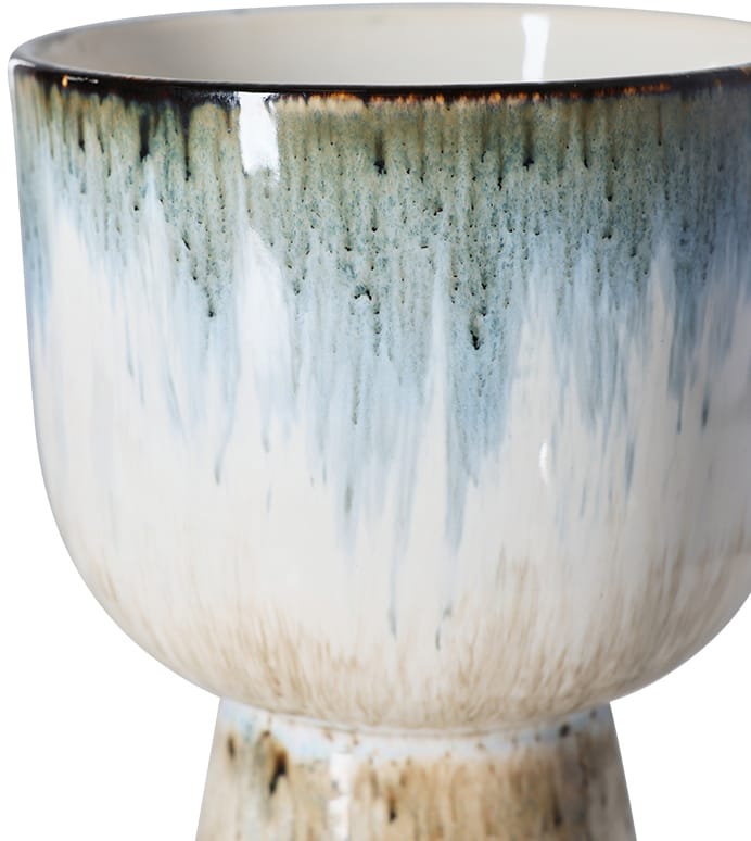 Vaso da fiori retrò Ø16,5 cm, Glacier HKliving