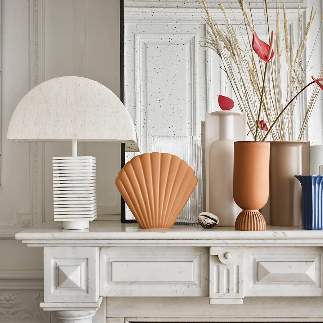 Vaso HKliving Shell L, Terra HKliving