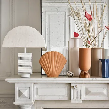 Vaso HKliving Shell L - Terra - HKliving