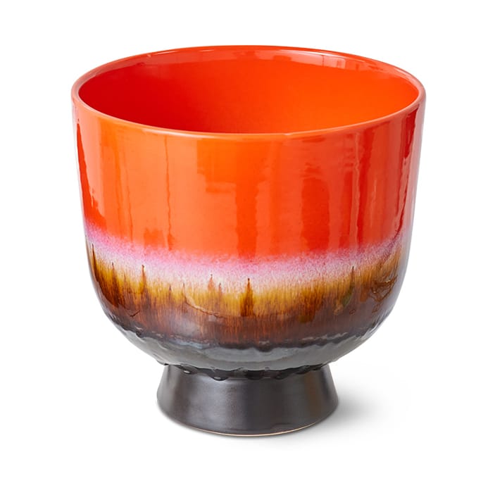 Vaso per piante retrò Ø20,5 cm, Cherry red HKliving